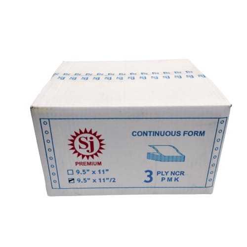 

CONTINOUS FORM 91/2x11 3 PLY UTUH DAN POTONG TENGAH CONTINOUS FORM 3 PLY