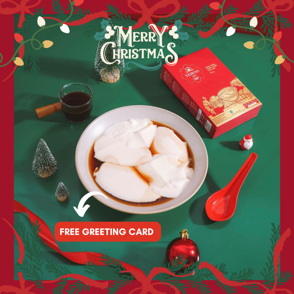 

BELI 4 GRATIS 1 KEMBANG TAHU INSTANT SILKEN TAHOO KADO NATAL | KEMBANG TAHU KUAH JAHE INSTANT | JAJANAN LAWAS | CEMILAN CHINESE | CEMILAN NATAL | CEMILAN HANGAT INSTANT | FREE GREETING CARD | KEMBANG TAHU KUAH JAHE