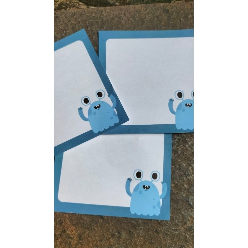 

Memo Pad Cute Monster