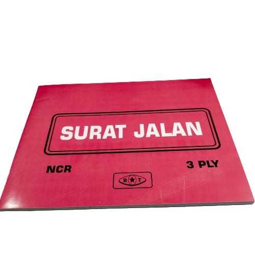 

SURAT JALAN 3 PLY/SURAT JALAN 4 PLY