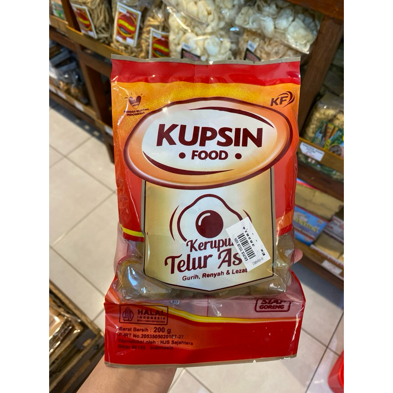 

Kerupuk Telur Asin “Kupsin Food” (mentah)