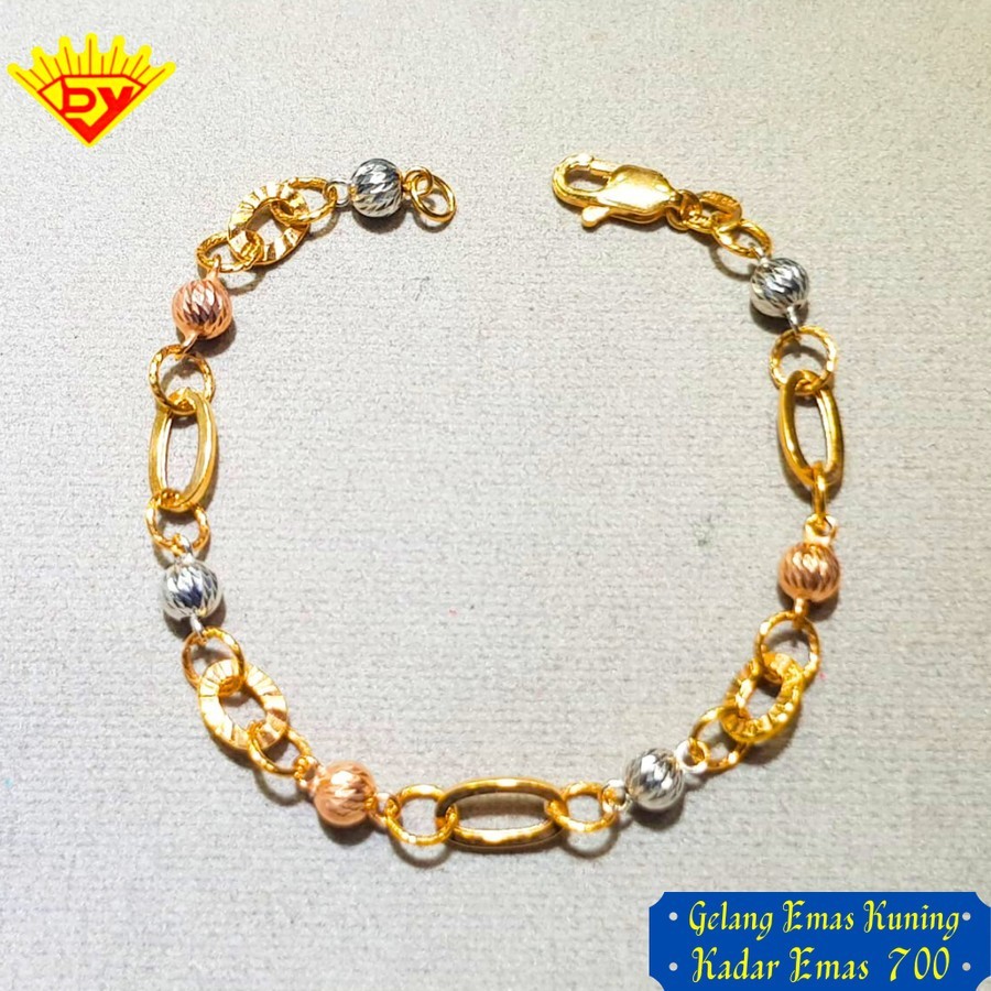 Gelang Rantai Emas Kadar Emas 700