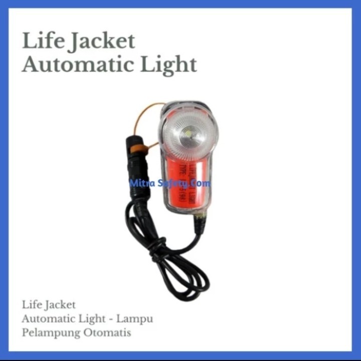 Lampu Life Jaket Otomatis / Life Jaket Automatic Light