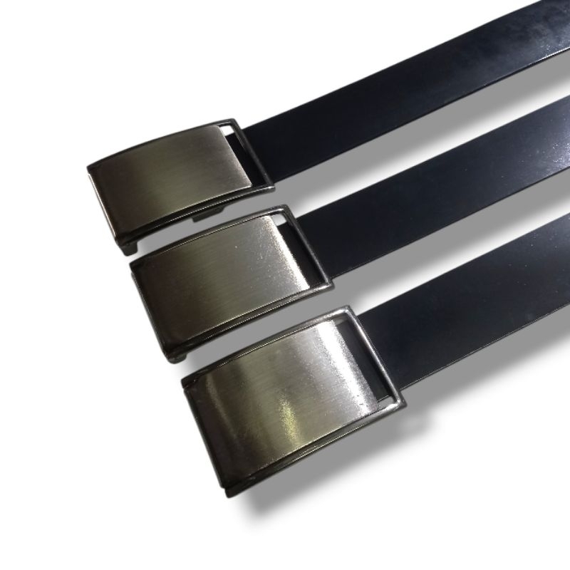 Gesper Silet Jepit Tali Fiber/Ikat Pinggang Kepala Silet Tali Fiber 4cm