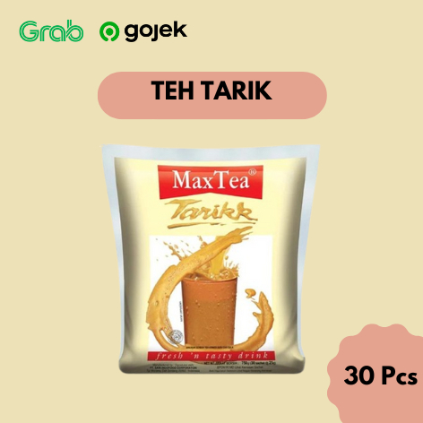 

Max Tea Teh Tarik 25 Gram - 30 Pcs ( 1 Pak)