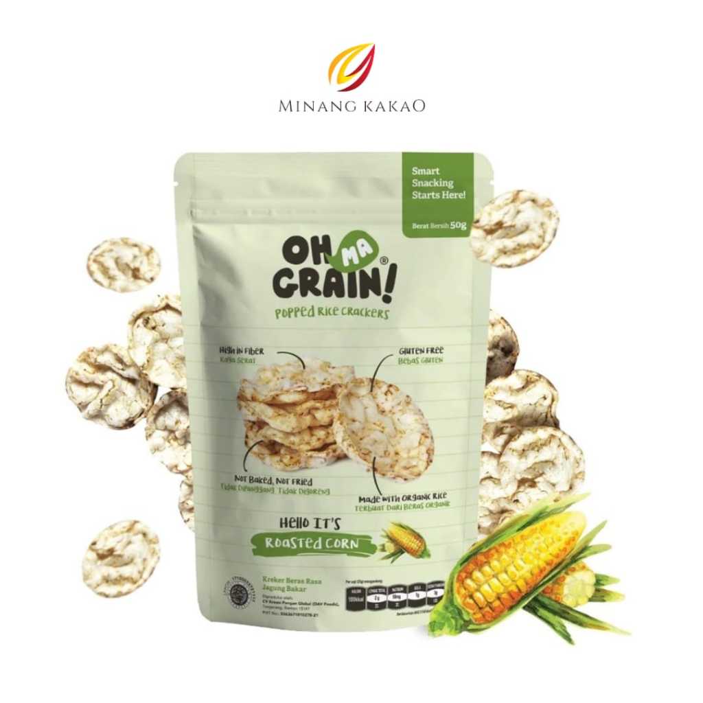 

Oh Ma Grain Seaweed - Snack Gluten Free
