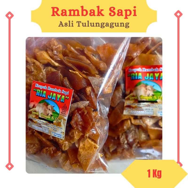 

Krupuk Rambak Sapi Asli Tulungagung