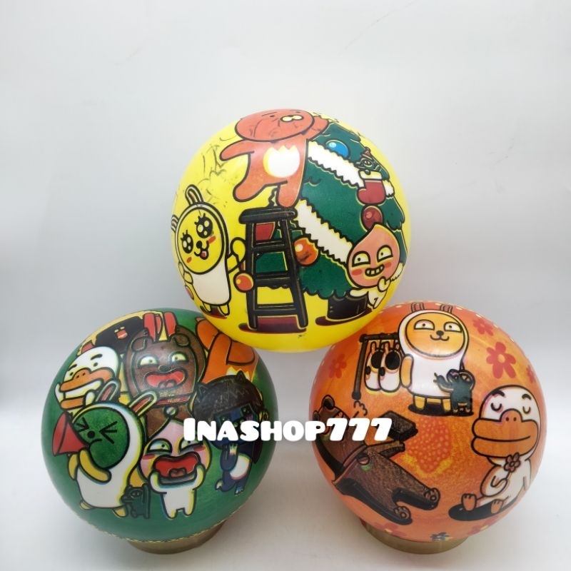 Mainan Bola Kaki Gambar Kakao & Friends / Bola Karet / WL-23