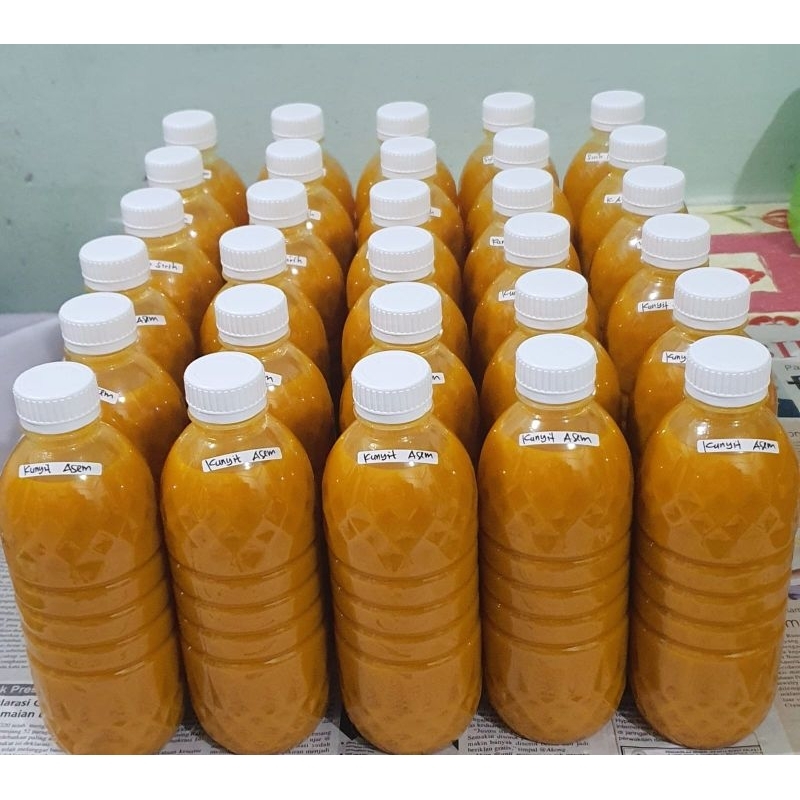 

kunyit asem home made 100% alami 500ml
