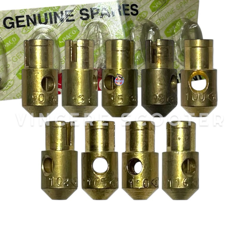 Ujung Spuyer Bensin Bawah Karburator Spaco SCL Vespa Super Sprint VBB PX Excel Exclusive Spartan