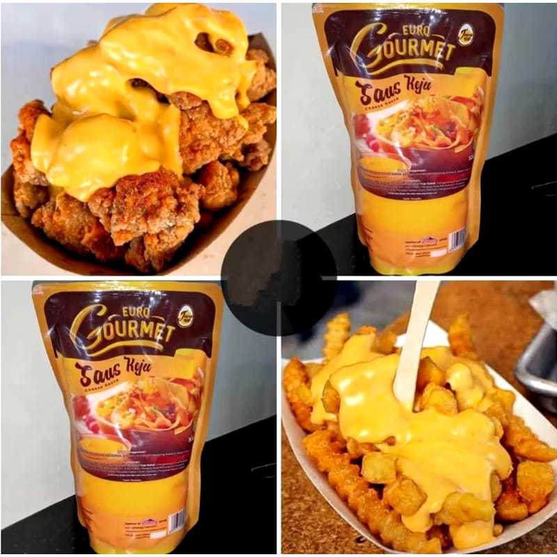 

Euro Gourmet Saus Keju 500gr Cheese Sauce