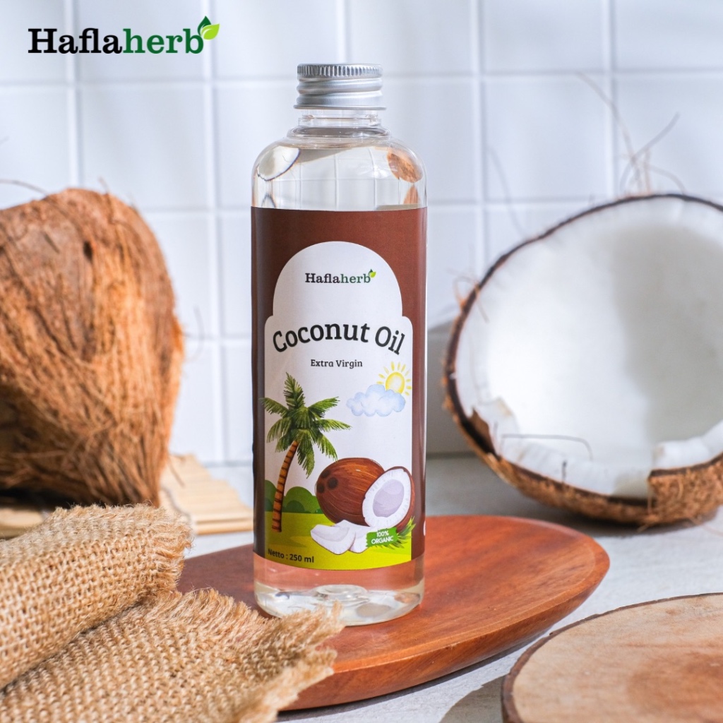 

VCO Virgin Coconut Oil 250 ml Organik Minyak Kelapa Extra Virgin Original 100%