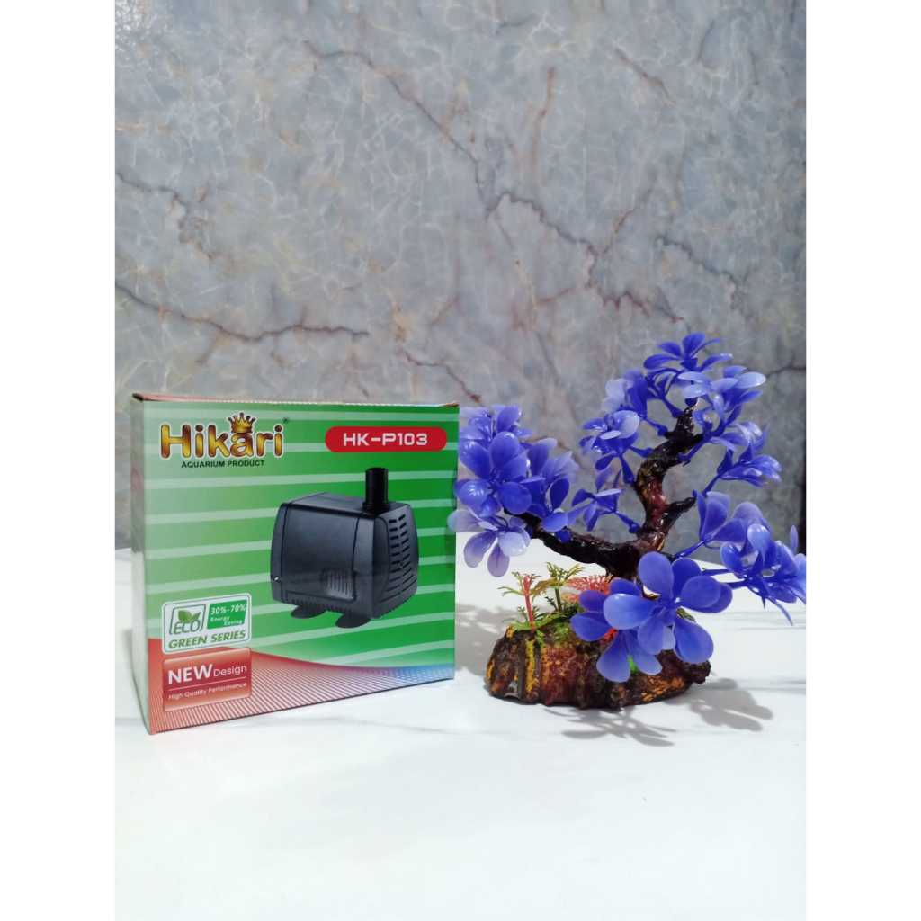 Power Head Pompa Celup Aquarium 103 Low Watt - Mesin Air Terjun Kolam Ikan Koi Arwana 2000L/H