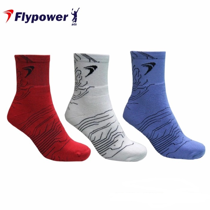 Kaos Kaki Badminton Flypower Tucano