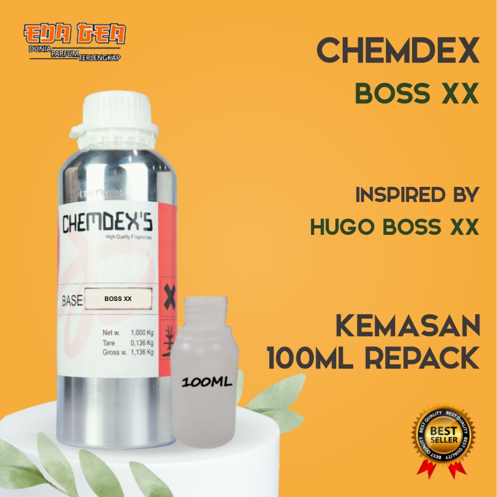 Bibit Parfum Murni BOSS XX / HUGO BOSS XX (CHEMDEX'S) 100ml REPACK