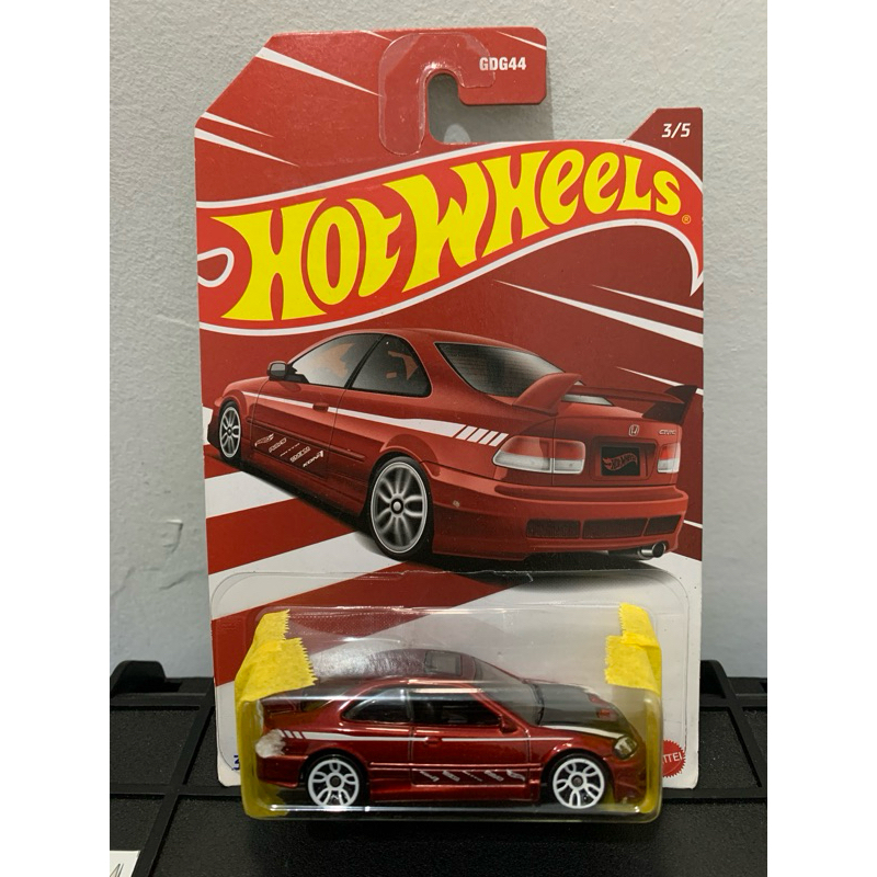 Hotwheels Honda Civic Si Red