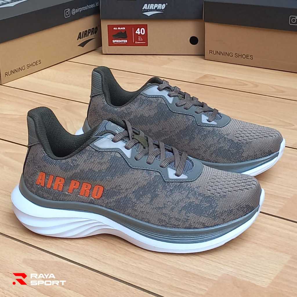 AIRPRO SPINTER MOCHA SUN SEPATU RUNNING CASUAL ORIGINAL