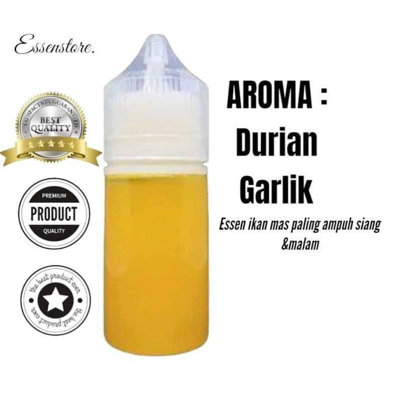 essen oplosan durian garlik essen ikan mas induk rane