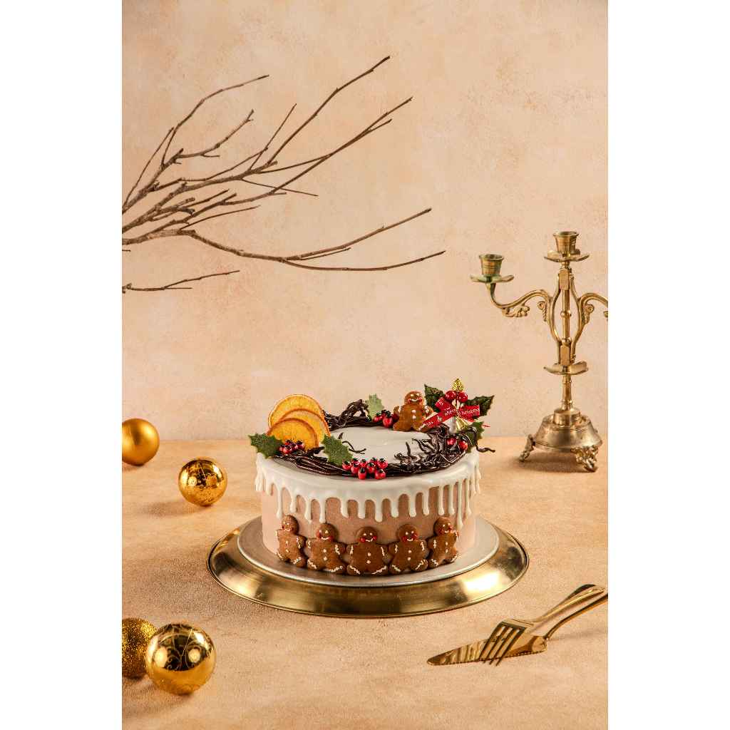

CHRISTMAS EDITION CHOCOFUDGE CAKE
