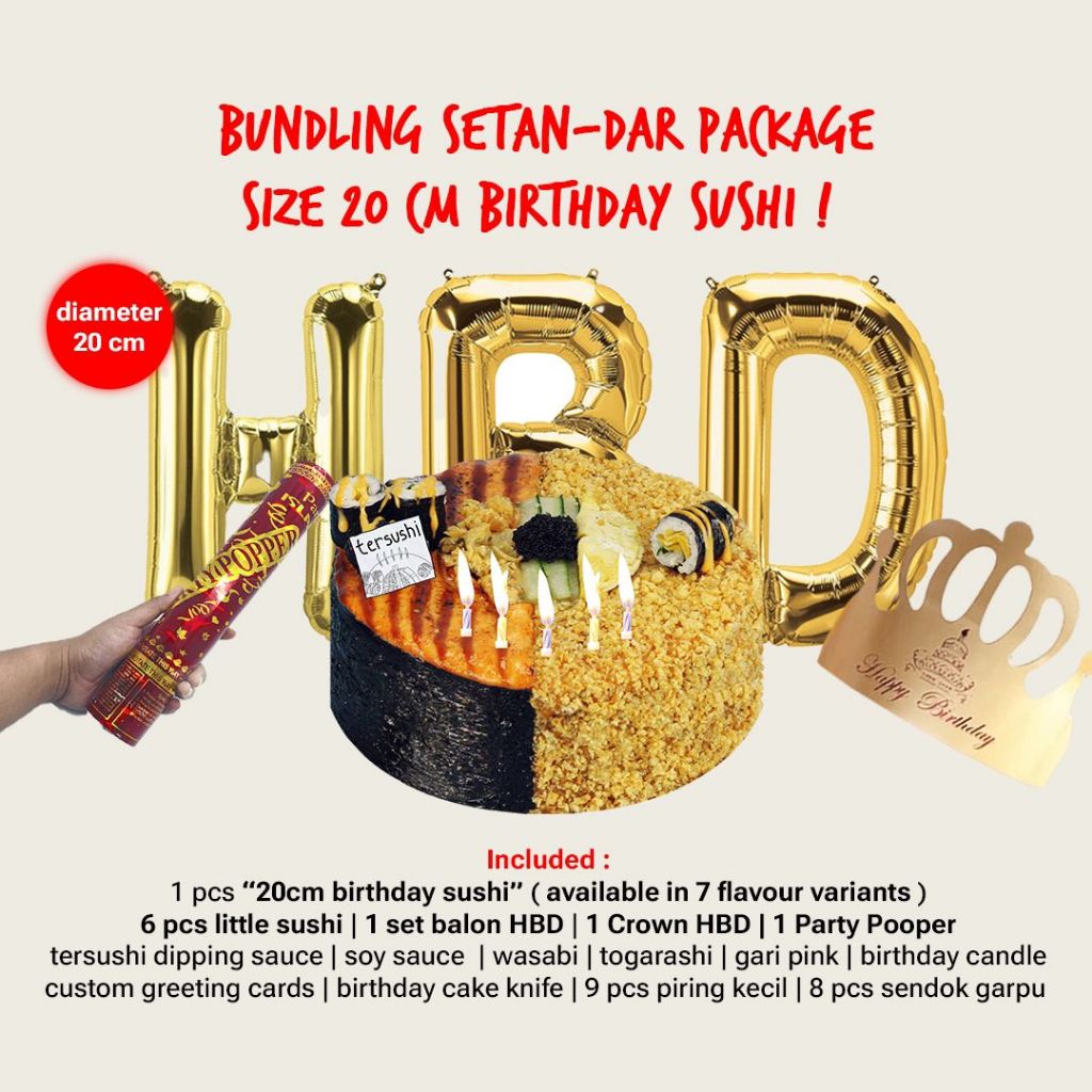 

Promo Birthday Sushi No-vember No-mahal