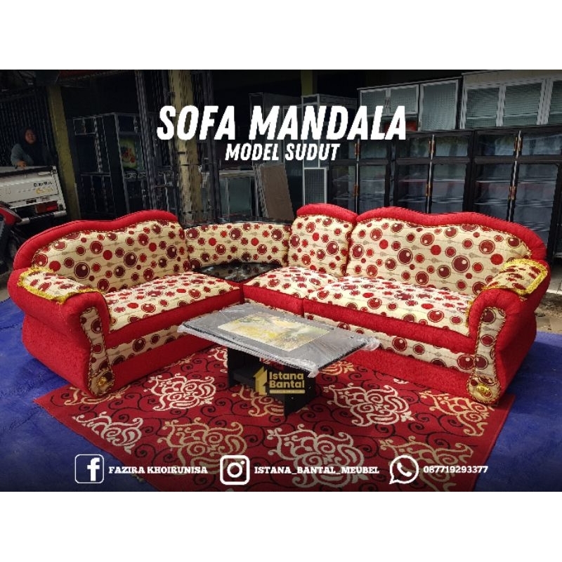 SOFA SUDUT MANDALA || PENGIRIMAN KHUSUS YOGYAKARTA