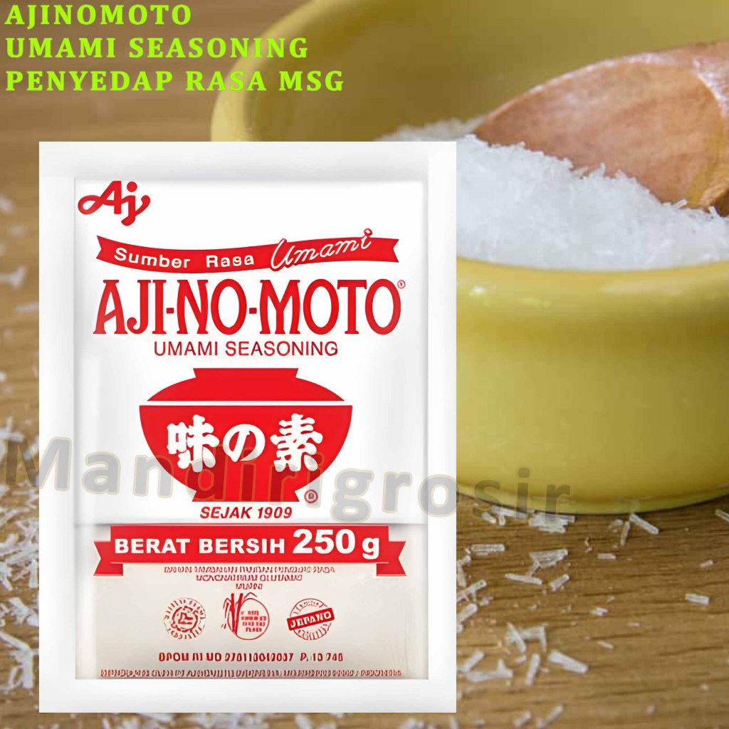 

Umami Seasoning * Ajinomoto * Penyedap Rasa Msg * 250gr