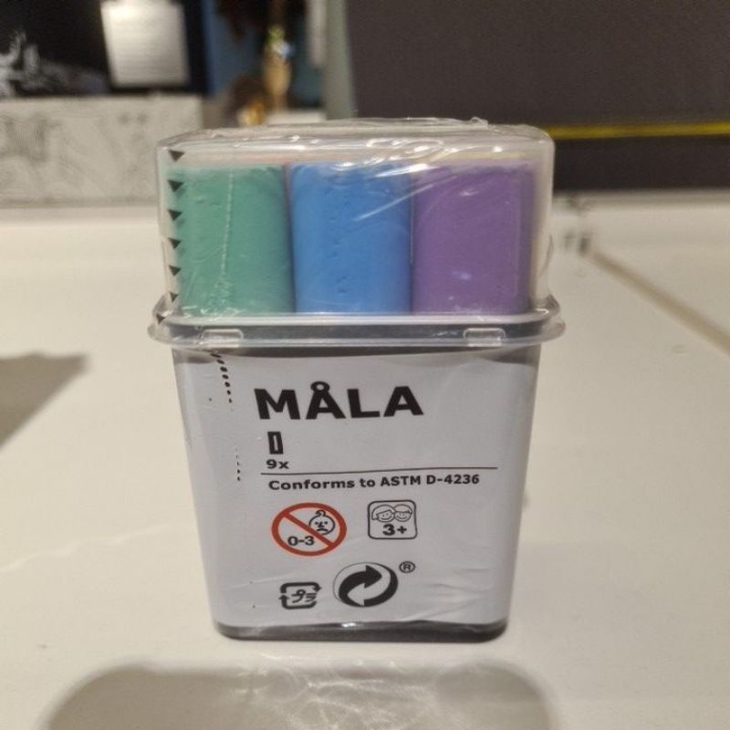 

kapur tulis ikea warna warni