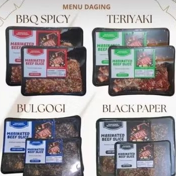 

Marinated Beef Slice 250gr