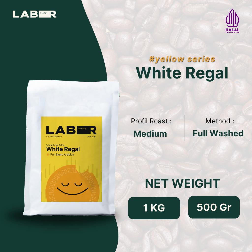 

LABR White Regal 100% Arabica Blend 1kg