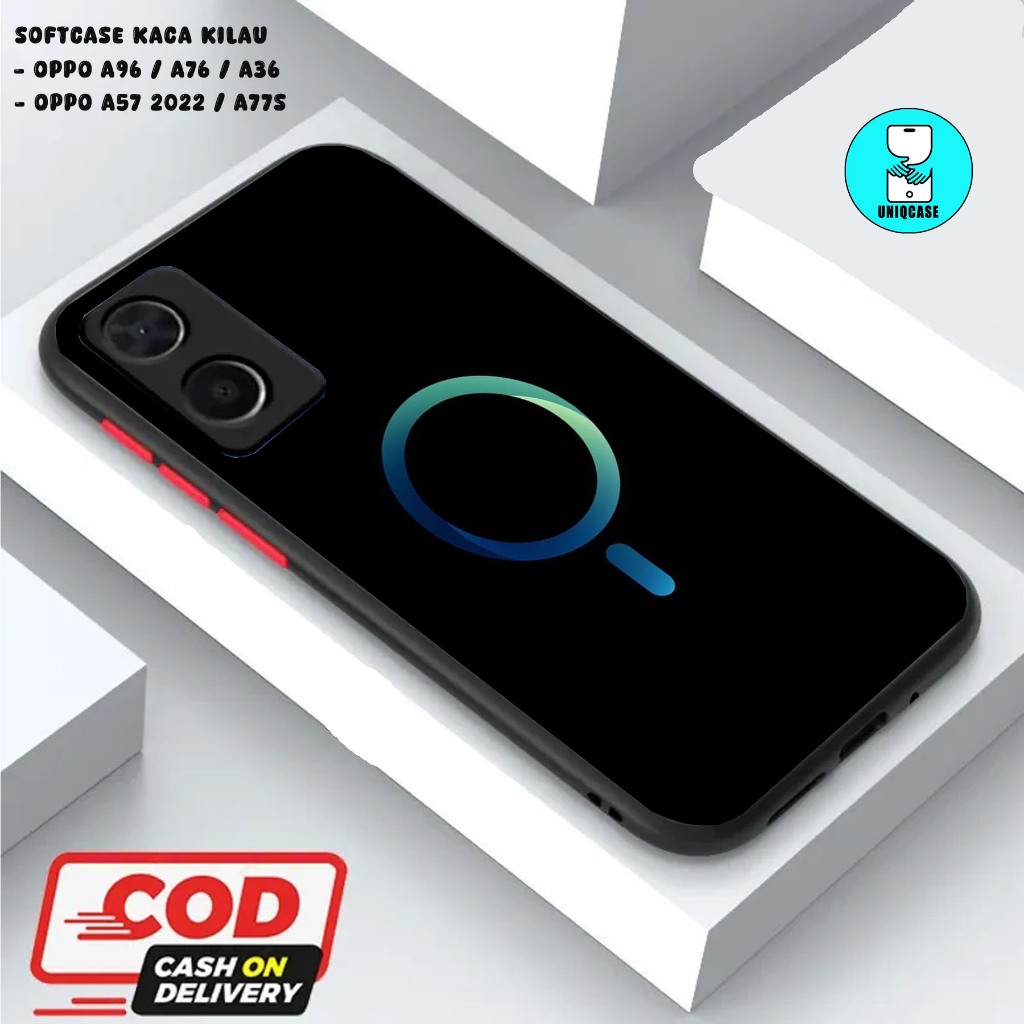 UNIQ  CASE SOFTCASE GLOSSY (KACA KILAU) OPPO A96 / A76 / A36 || OPPO A57 2022 / A77S dan ALL TYPE SM