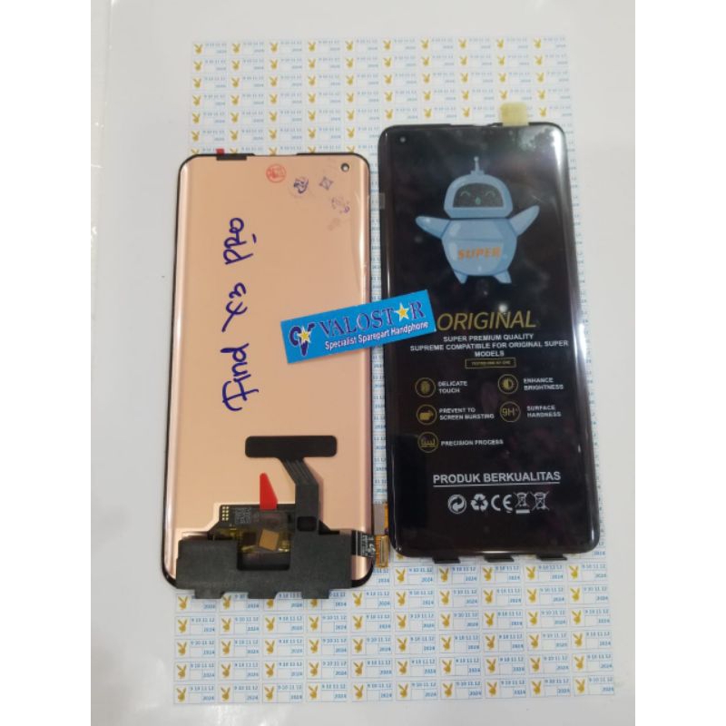 LCD TOUCHSCREEN OPO FIND X3 PRO ORIGINAL FINGER ON