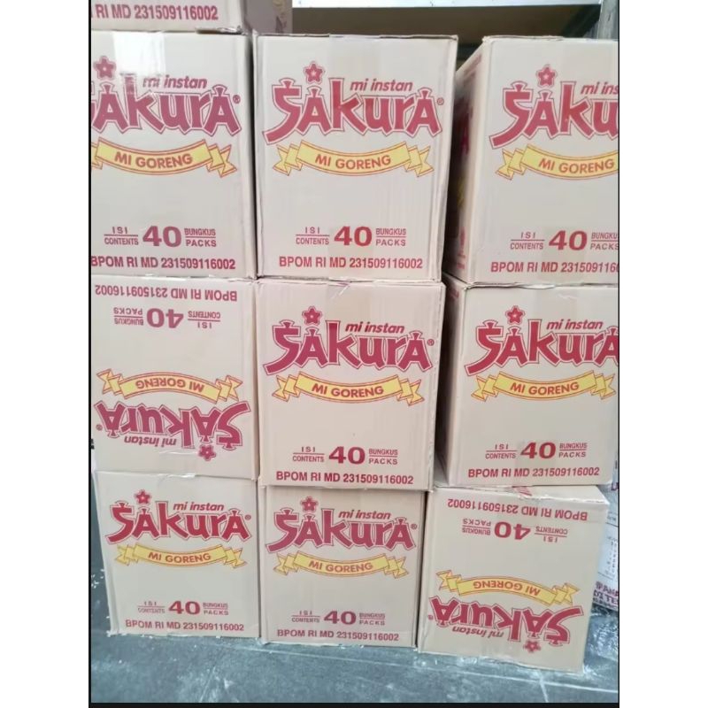 

Mie Sakura Goreng 40 Bungkus