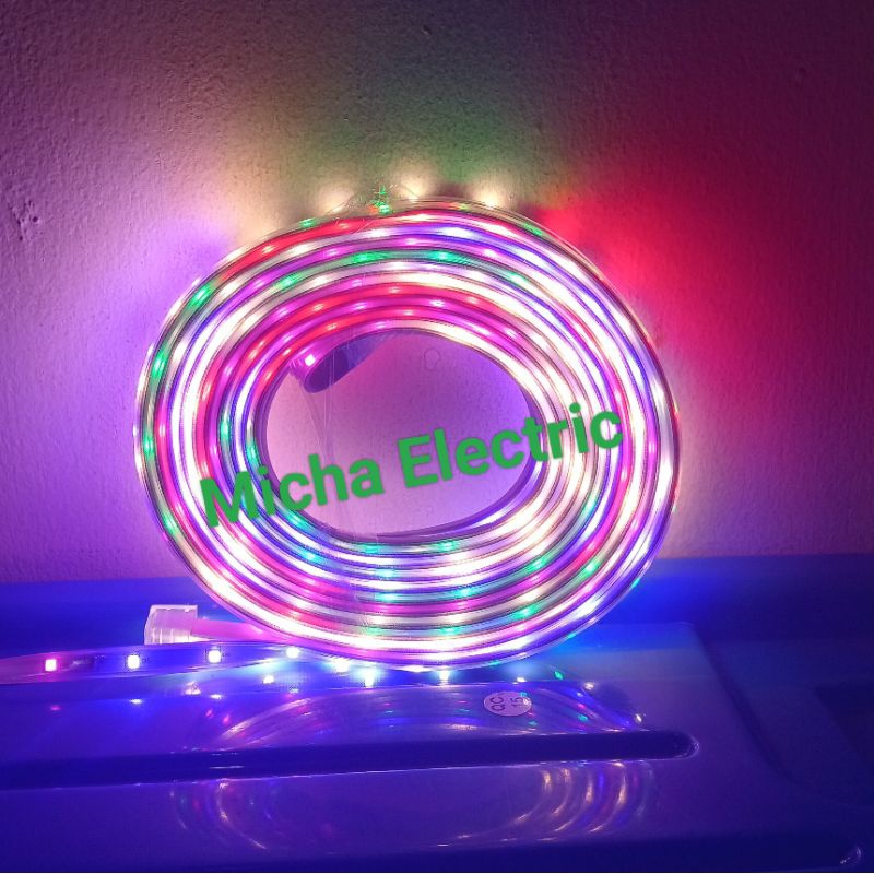 LED Selang Jepit RGB Running 7M Outdoor/ Strip Light Selang Running 7M Outdoor