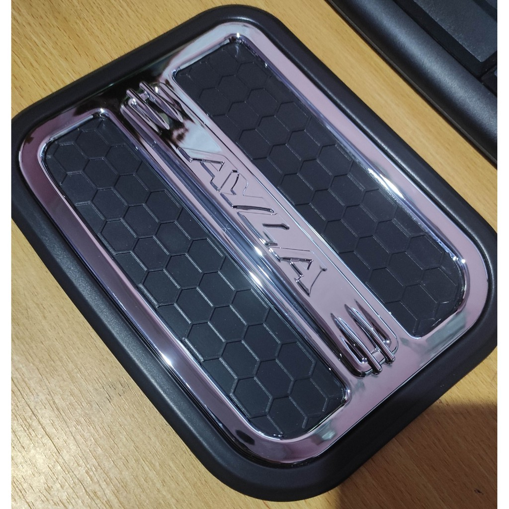 TANK COVER DAIHATSU AYLA LUXURY BLACK COVER TANGKI BENSI AYLA AKSESORIS AYLA