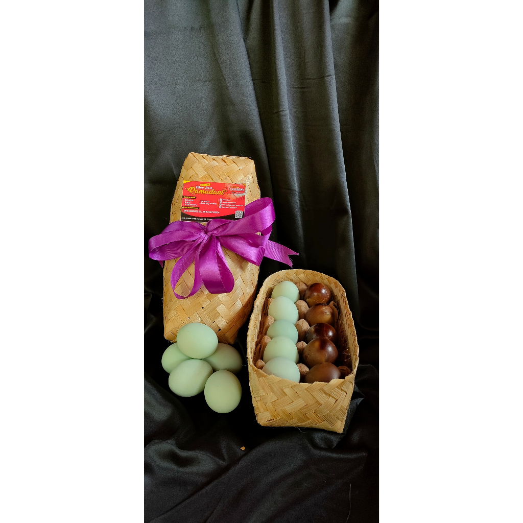 

Telur Asin Original Kemasan Besek ORI by Ramadani Store Telur Asin Masir Telur Hantaran Telur Asin Kukus Bakar