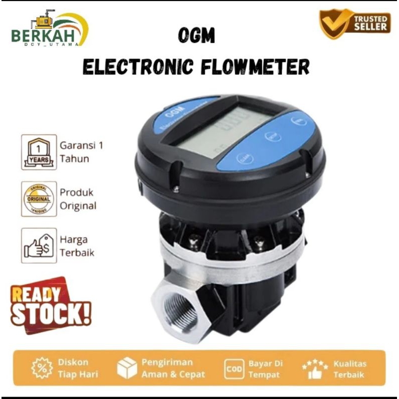 DIGITAL FLOW METER OGM SIZE 2 INCH - OGM FUEL FLOW METER DIGITAL 50MM