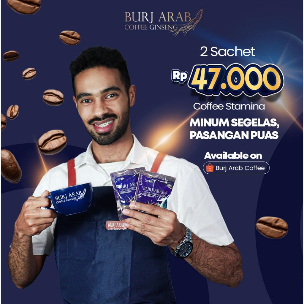 

2 SACHET KOPI BURJ