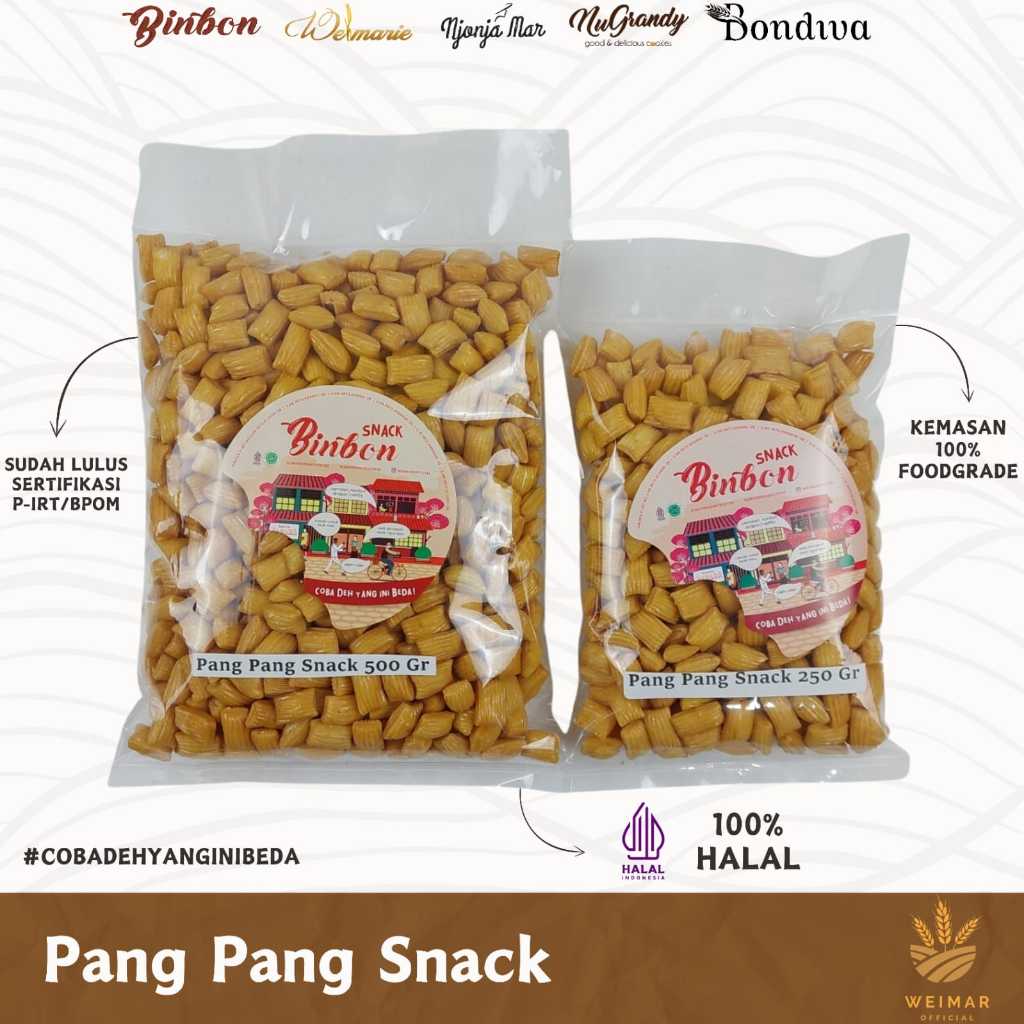 

Binbon Snack - Pang Pang Snack 250g & 500g