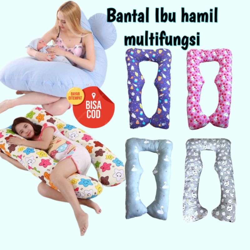 Bantal ibu hamil multifungsi / Bantal hamil dan menyusui