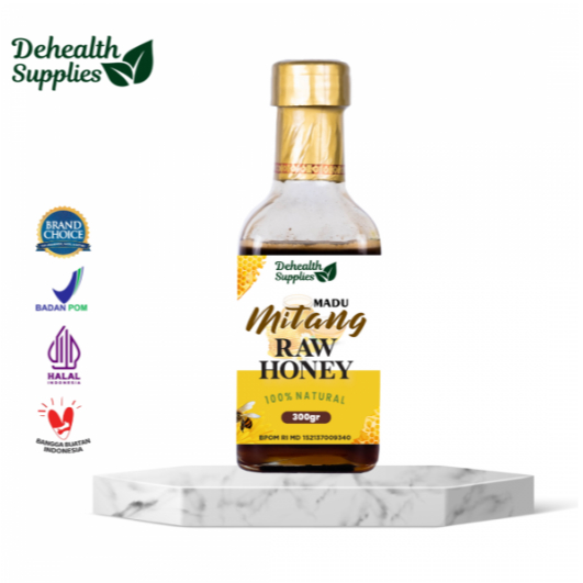 

Madu Mitang RAW HONEY 300GR Botol Kaca