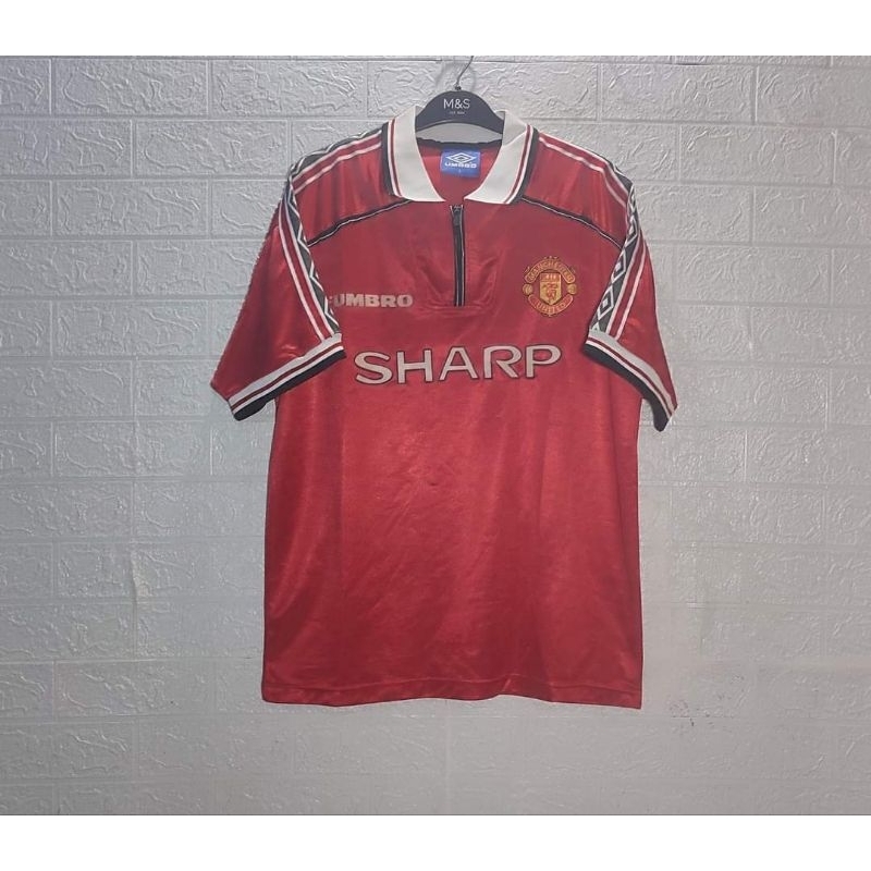 Manchester United Home 1998 size L