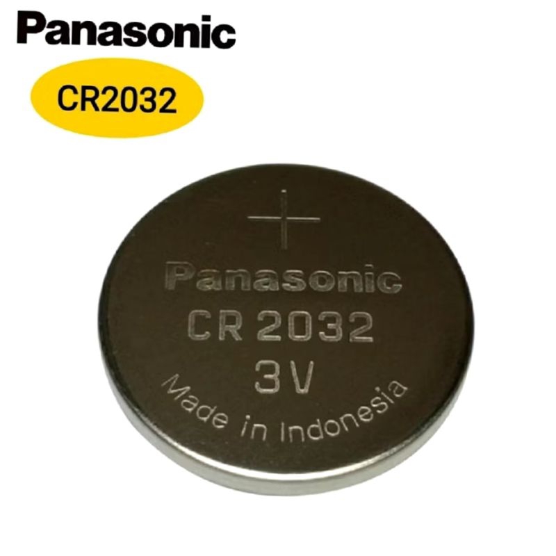 Baterai Panasonic CR2032 Original /CR 2032
Lithium Battery 3V / Batrai Panasonic CR2032 3 Volt