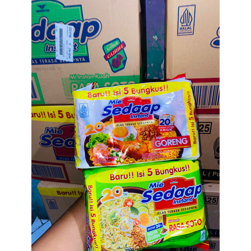 

mie sedap isi 5pcs
