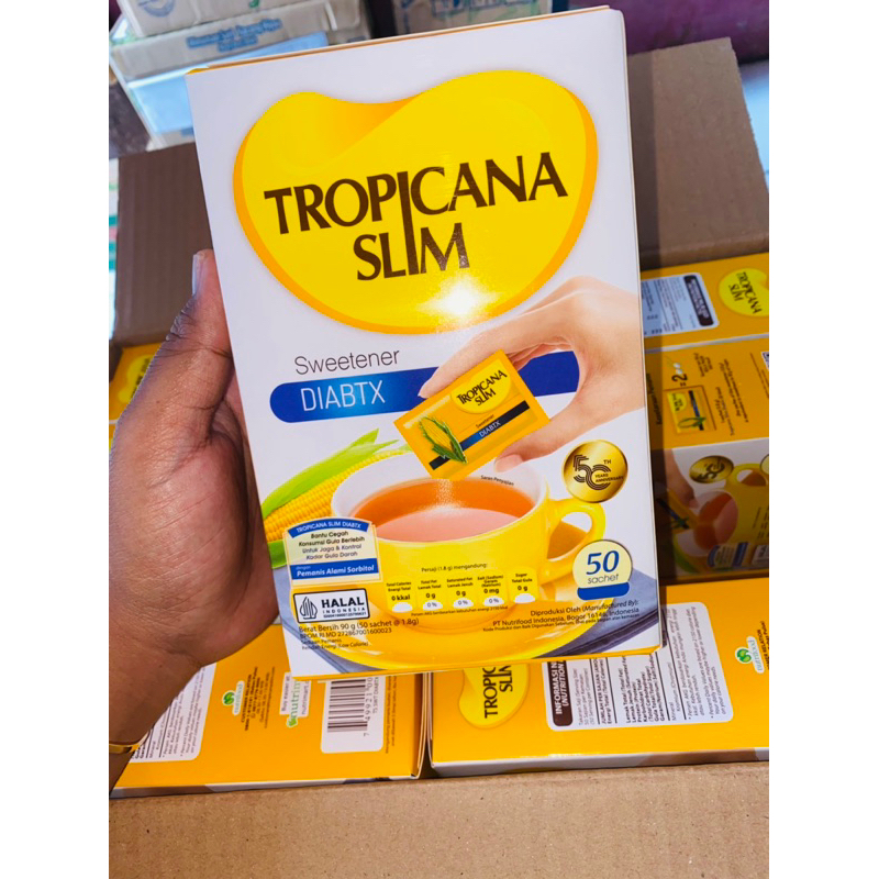 

TROPICANA SLIM GULA SACHET DIABTX ISI 50’s exp 2027