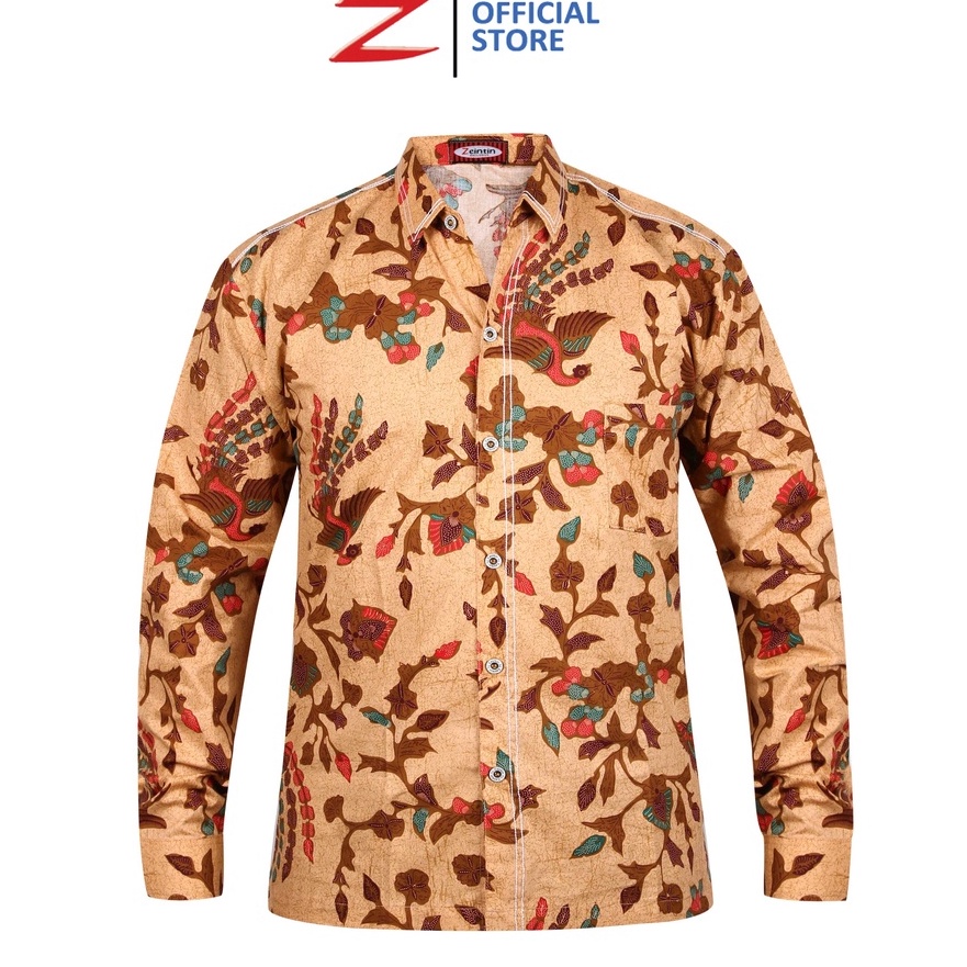 murah Zeintin  Baju Batik Couple  Kemeja batik pasangan pria wanita Uj 3