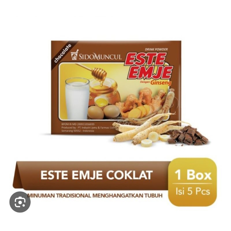 

este emje cokelat isi 5
