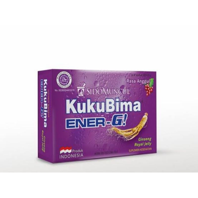 

kukubima energi anggur 6 sachet