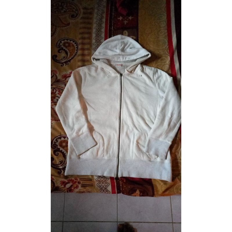 jaket putih