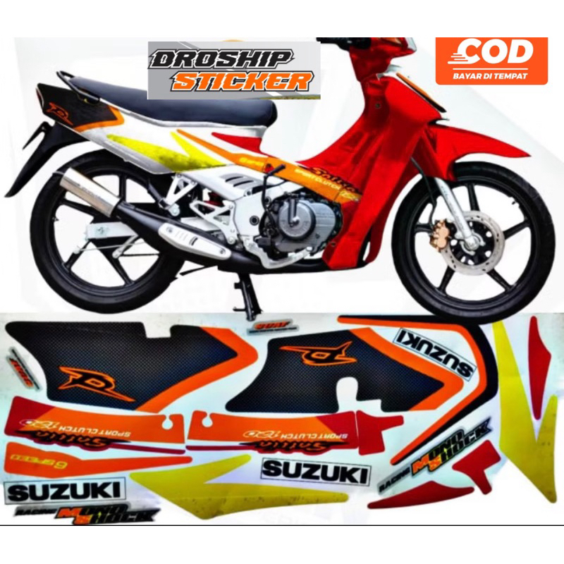 striping satria r 120 lumba