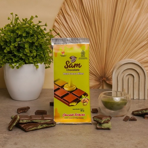 

Coklat Pistachio Sam Chocolate 55 gram